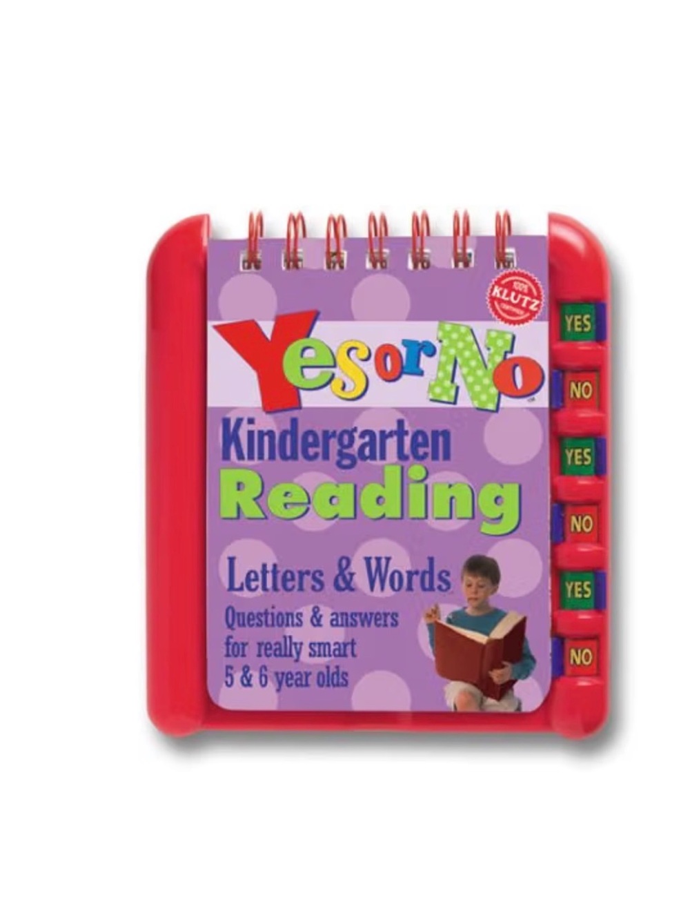 Kindergarten Reading: Letters & Words, Questions & Answers age 5 & 6 (Yes or No)